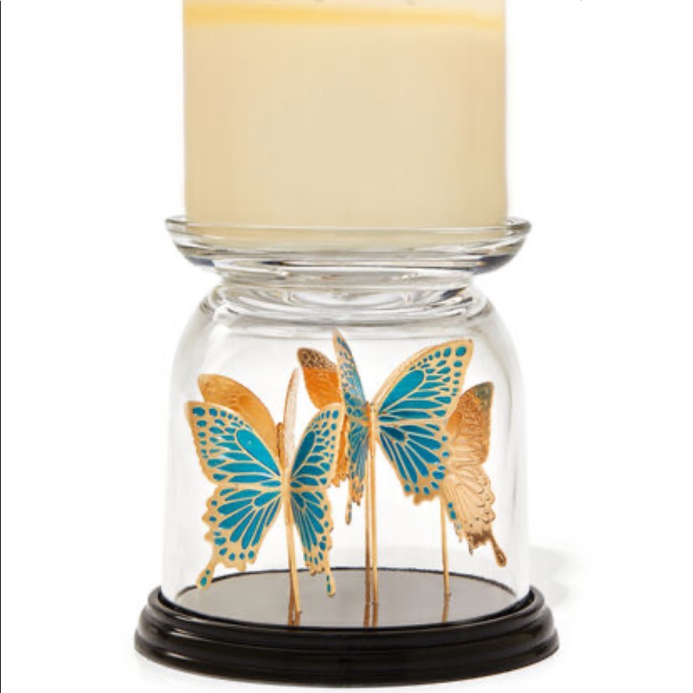 BBW Butterfly 🦋 Cloche Pedestal Candle Holder - Picture 1 of 3